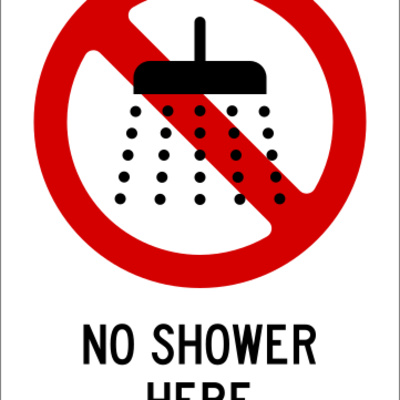 How can you survive not showering in a week?