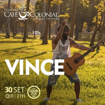 O músico carioca Vince é a atração deste podcast. O músico iniciou carreira solo cheia de sons interessantes. Vale à pena conferir.