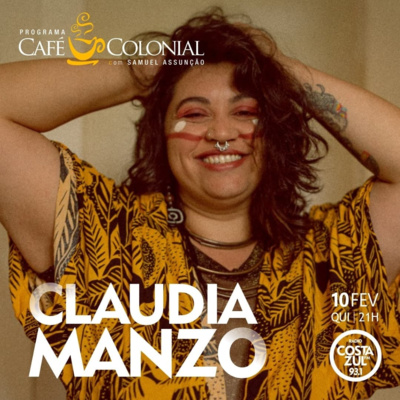 Neste podcast, nossa convida especial é a cantora chilena Claudia Manzo. Ela vem lançando singles antecipando seu segundo álbum que, em breve estará na "praça". O papo com ela está demais e as músicas