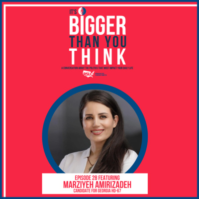 Georgia House Candidate + former Iranian prisoner Marziyeh Amirizadeh