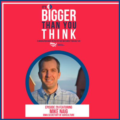 Episode 29: Iowa Secretary of Agriculture Mike Naig