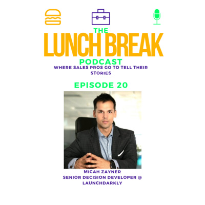 Episode 20 - Using sales tools and tech, leveraging social media to drive business and succeeding at the front of the sales funnel with Micah Zayner