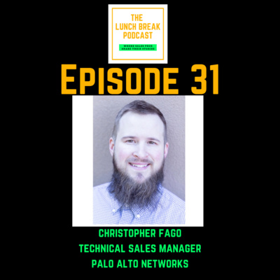 Episode 31 Pie in sales, succeeding in a high growth start up, being your own champion and building a positive internal reputation with your team to accelerate career growth with Christopher Fago