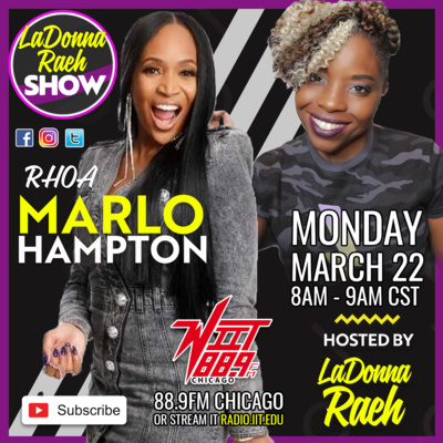 LaDonna Raeh interviews Marlo Hampton from RHOA