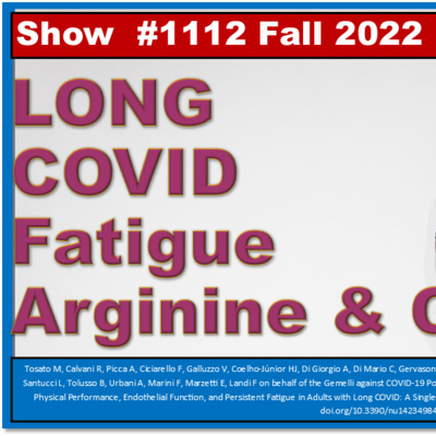 Long Covid Fatigue L-Arginine Liposomal C