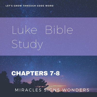Study on Luke: Chapters 7-8