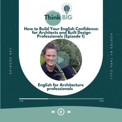 #1 How to Build Your English Confidence: for Architects and Built Design Professionals 