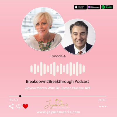 Breakdown2Breakthrough Podcast | Jaynie Morris With Dr James Muecke