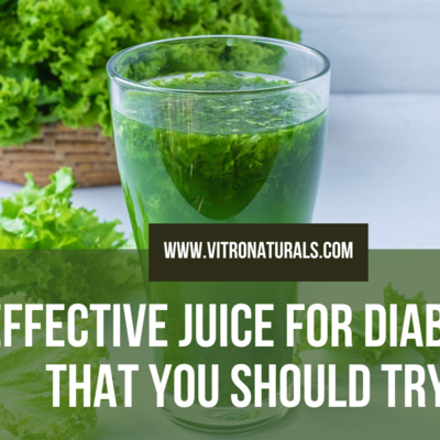 Effective Juice For Diabetes That You Should Try!