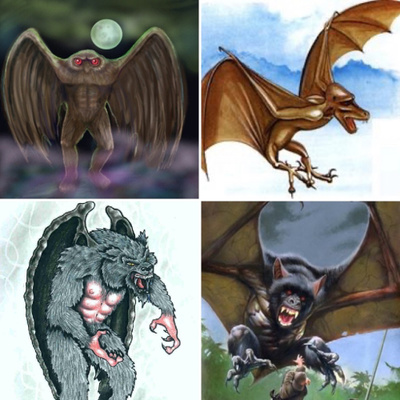 Winged Cryptids, Bipedal Cryptids and strange things galore
