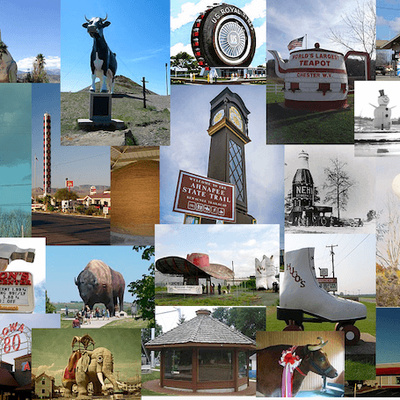 Roadside Oddities, legends and folklore in America.
