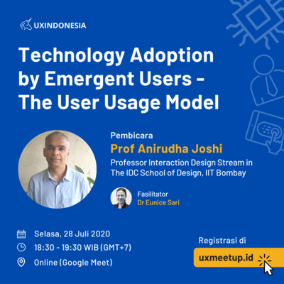 Technology Adoption by Emergent Users - The user Usage Model