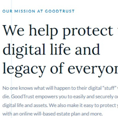 Good Trust unveils fun and innovative Story Portraits by Techstination