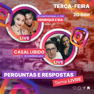 #010 | Casal Libido e casal Bia e Henrique (Belém-PA) - Perguntas e Respostas