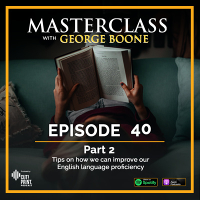 Masterclass with George Boone