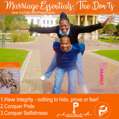 Phago Family - Marriage, Prayer & Leadership