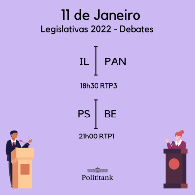 Debates Legislativas 2022 - 11 de Janeiro - PS vs BE (Análise)