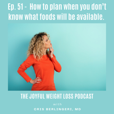 51. How to Plan When You Don't Know What Foods Will Be Available  episode artwork