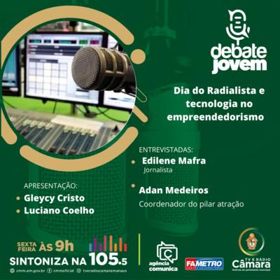 Rádio Câmara Manaus 105,5 MHz - A rádio cidadã de Manaus