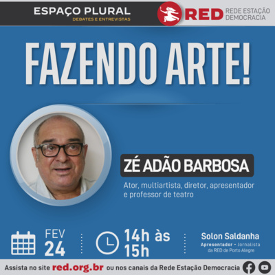 Espaço Plural, Debates e Entrevistas | Sexta-feira 24/02/2023 episode artwork