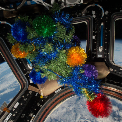 Christmas in space