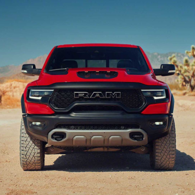 The ‘Hellcat-Powered’ RAM 1500 TRX Emerges With 700 hp