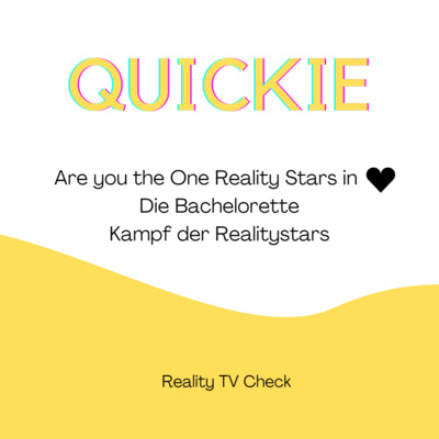 Reality TV Check