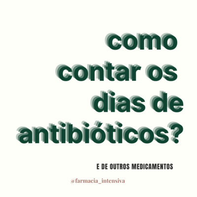 Como contar dias de Antibióticos? episode artwork