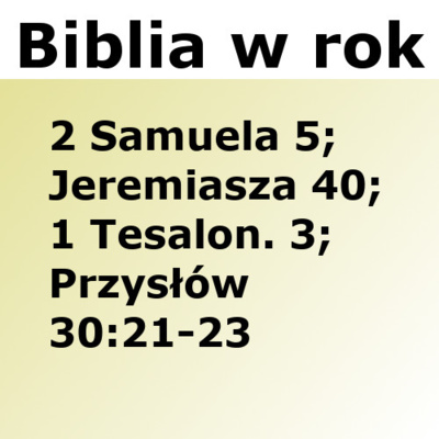 Biblijne przemyślenia