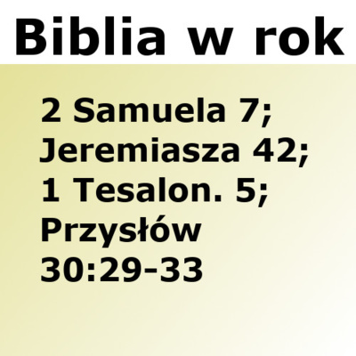 Biblijne przemyślenia