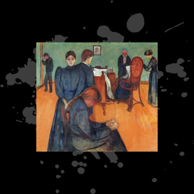 ‘Death in the Sickroom’ by Edvard Munch ‘Death in the Sickroom’ by Edvard Munch