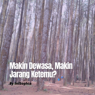 Makin Dewasa, Makin Jarang Ketemu?