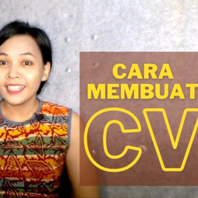 Cara membuat CV