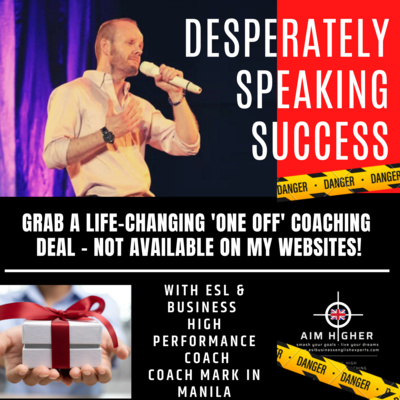 Amazing Offer For My Past Contacts - Get In Touch & Grab A Life-Changing 'One Off' Coaching Deal - Not Available On My Websites!