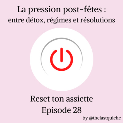 La pression post-fêtes : entre détox, régimes et résolutions episode artwork