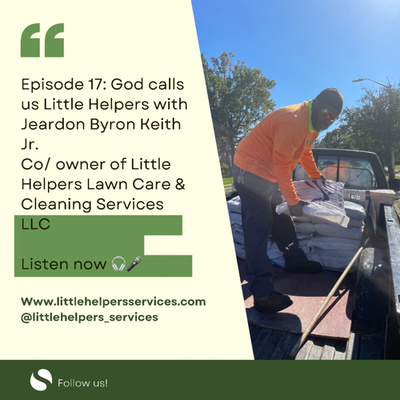 God call's us Little Helpers with Jeardon Byron Keith Jr.