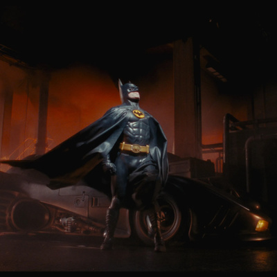 A little Mando song, a little Zatanna dance and Batman's head on a lance...