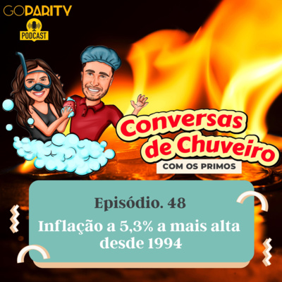 Conversas de Chuveiro 48- Inflação a 5,3% a mais alta desde 1994 episode artwork