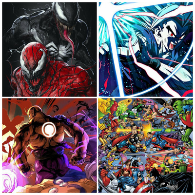 ANTOLOGIA DEL UNIVERSO DE MARVEL Y DE DC COMICS Y OTROS TEMAS DE INTERÉS GENERAL