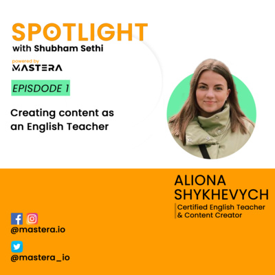 Creating content as an English Teacher - Ft. Aliona Shykhevych