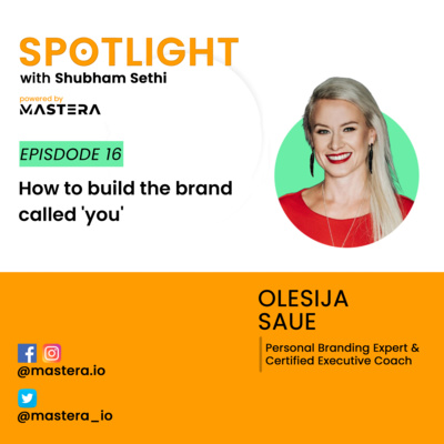 How to build the brand called 'you' Ft. Olesija Saue