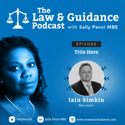 Law and Guidance with Sally Penni MBE