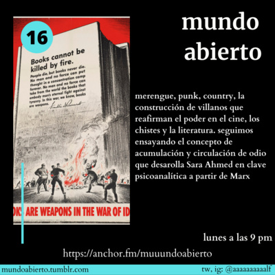 (MA16) te odio, villano