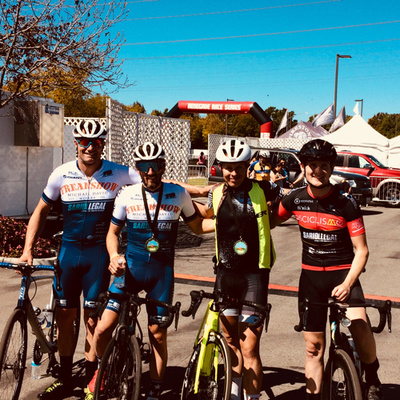 Kevin (39), Thomas (30) and Mike (37): Local cyclist from LA