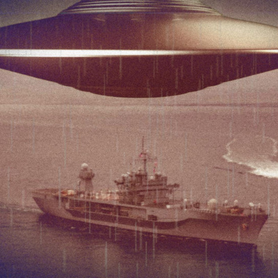 Giant UFO kept Navy carrier dry from rain during typhoon