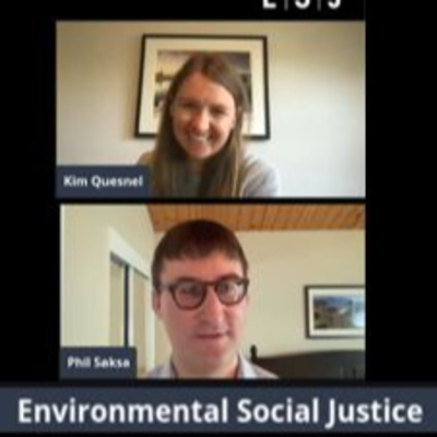ESJ Welcomes Wildfire and Forest Resilience leaders, Phil Saksa and Kim Quesnel of Blue Forest!