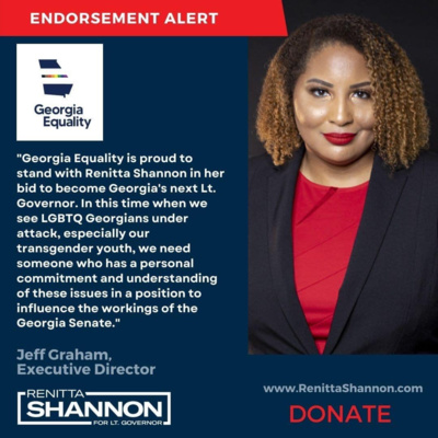 94: Renitta Shannon for Lt. Governor of Georgia