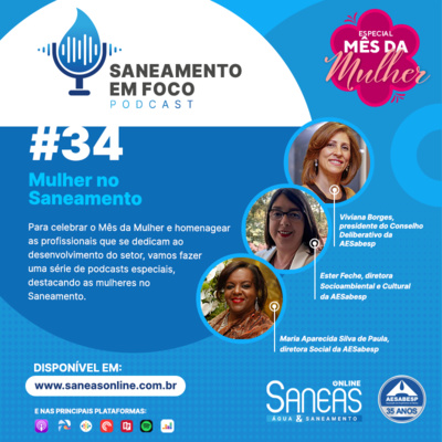 #34: Especial Mulher no Saneamento