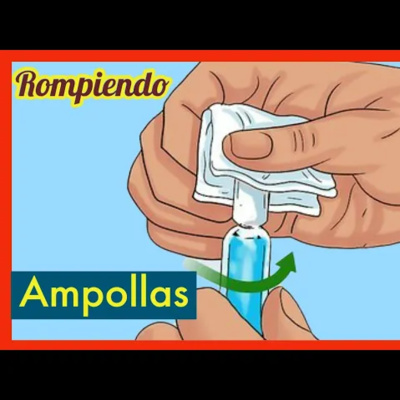 ¿Cómo romper Ampollas de vidrio? E #33