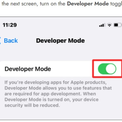 How to install and run unsigned applications on Apple iPhone